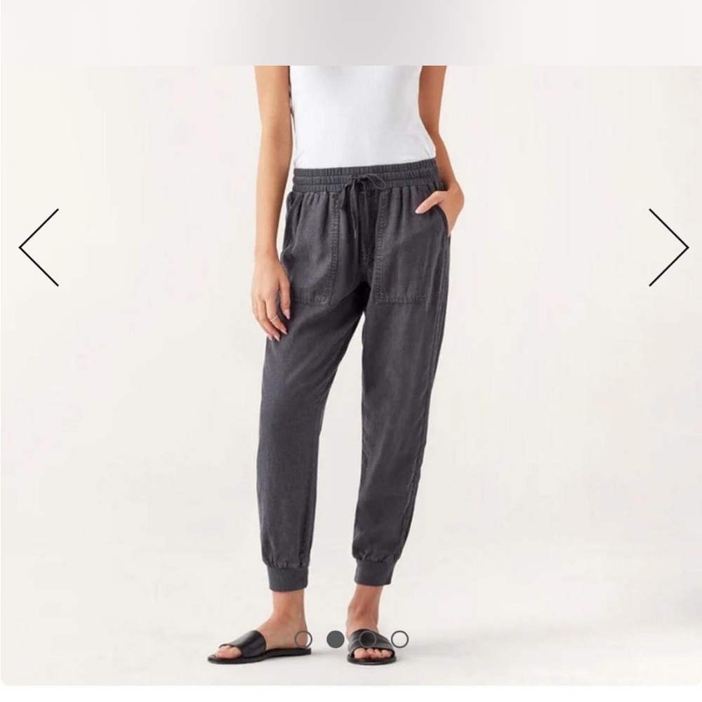Splendid lakeside jogger